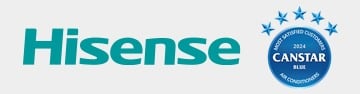 Authorised by Hisense air conditioners
